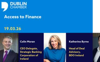 Dublin Chamber Access to Finance Event