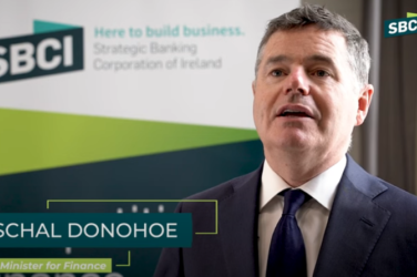 Minister for Finance Paschal Donohoe launches the SBCI Energy Efficiency Loan Scheme